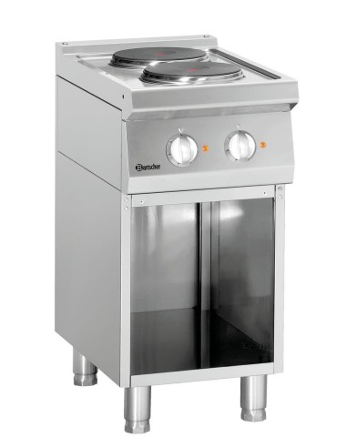 Fourneau él. 700 L400 2PL SO - Bartscher