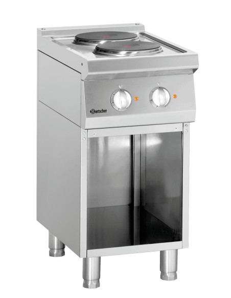 Fourneau él. 700 L400 2PL SO - Bartscher