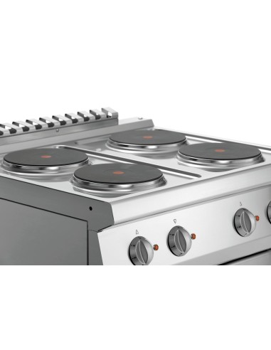 Plan de cuisson él 700 B800 4PL EBO - Bartscher