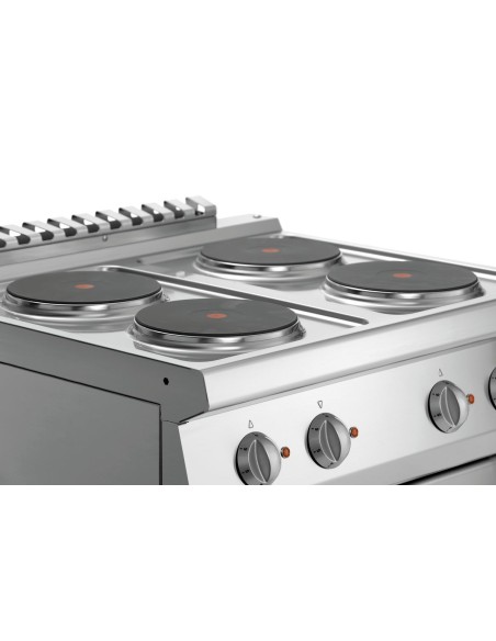 Plan de cuisson él 700 B800 4PL EBO - Bartscher
