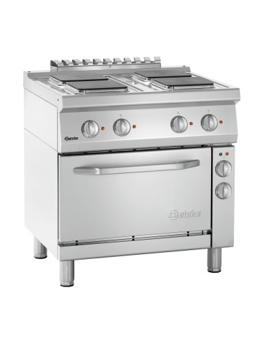 Cuisinière él 700 B800 4 PL EBO - Bartscher