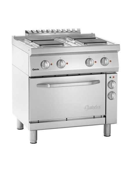 Cuisinière él 700 B800 4 PL EBO - Bartscher