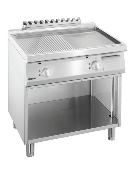 Plaque grill 700 Bartscher - 10 kW - Acier inox 18/10
