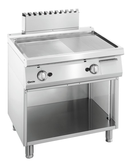 Plaque grill gaz 700 L800 Bartscher - CUISSON HORIZONTALE