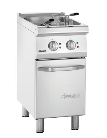 Friteuse Bartscher 700 L 2x9L - 15 kW - Acier inoxydable