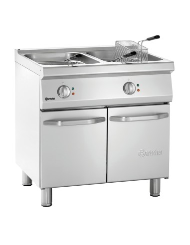 Friteuse Bartscher 2x23L 30kW - Acier inoxydable