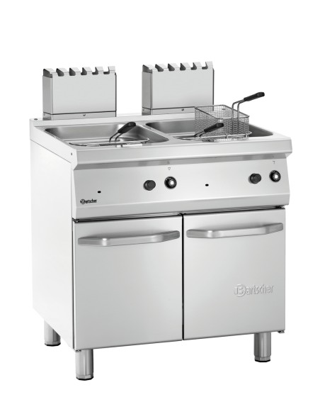 Friteuse gaz Bartscher 700 L800 2x15L - 30 kW