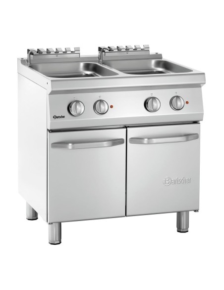 Cuiseur à pâtes Bartscher 2x24L 14kW - Acier inoxydable