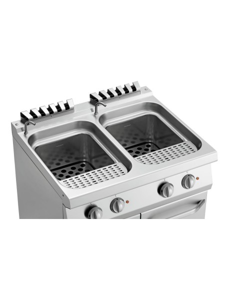 Cuiseur à pâtes Bartscher 2x24L 14kW - Acier inoxydable