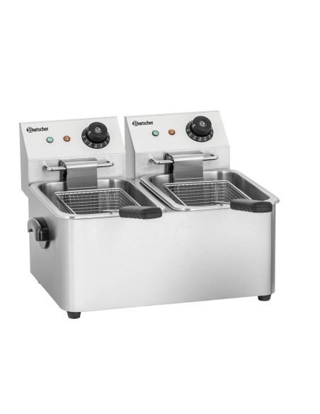 Friteuse SNACK II Bartscher - 2 x 4 L - 2 kW