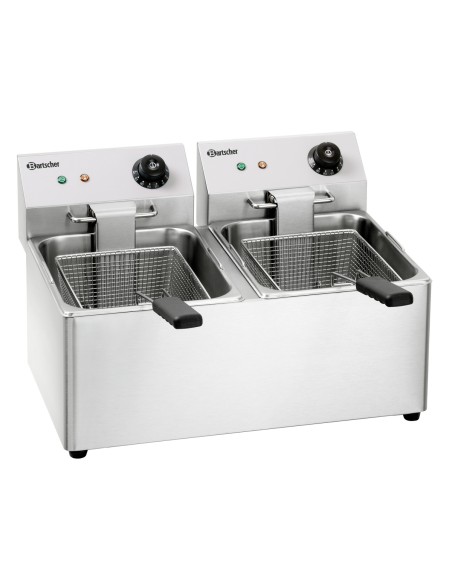 Friteuse SNACK IV Bartscher - 2 cuves 8 L