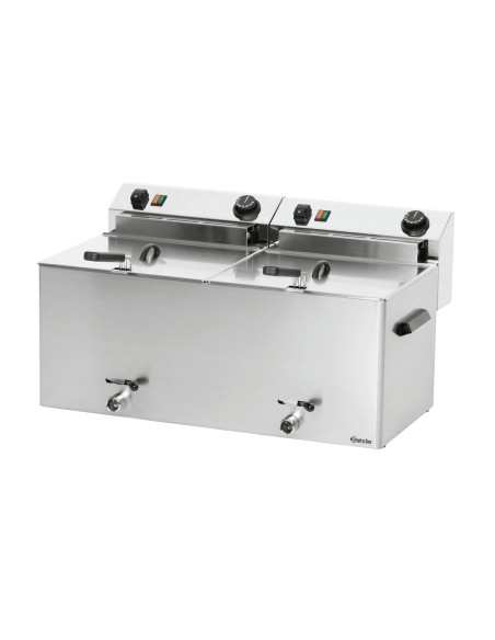 Friteuse PROFESSIONAL II Bartscher 16,2 kW - 2 cuves 10 L