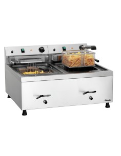 Friteuse Bartscher 12L-20 - Cuisson horizontale 2