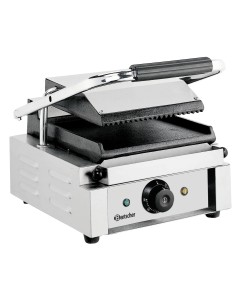 Grill contact 1800 1GR Bartscher - Cuisson horizontale