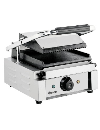 Grill contact 1800 1GR Bartscher - Cuisson horizontale