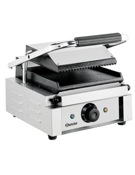 Grill contact 1800 1GR Bartscher - Cuisson horizontale