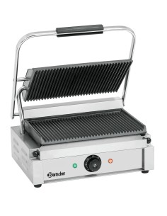 Grill contact Panini 1R Bartscher - cuisson horizontale