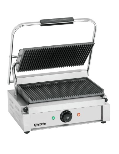 Grill contact Panini 1R Bartscher - cuisson horizontale