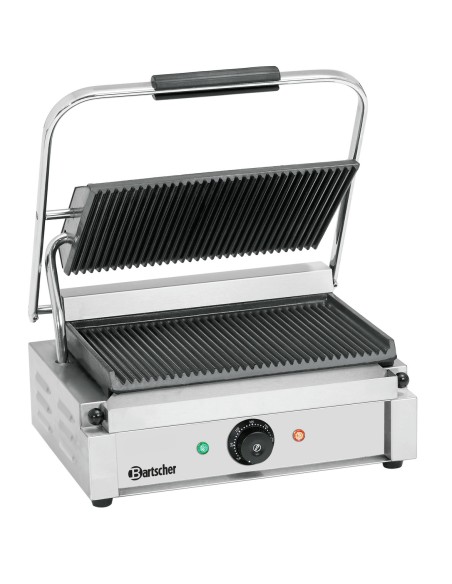 Grill contact Panini 1R Bartscher - cuisson horizontale