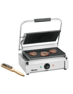 Grill contact Panini 1R Bartscher - cuisson horizontale 2
