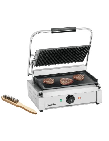 Grill contact Panini 1GR Bartscher 2,2 kW