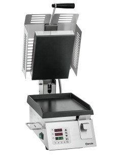 Grill contact DT 2000 1G Bartscher - Cuisson horizontale