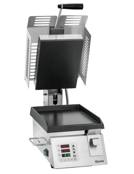 Grill contact DT 2000 1G Bartscher - Cuisson horizontale