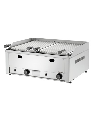 Grill pierre lave gaz 70 Bartscher - 8 kW