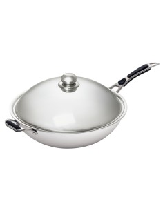 Sauteuse Wok W360R Bartscher - 6 L inox