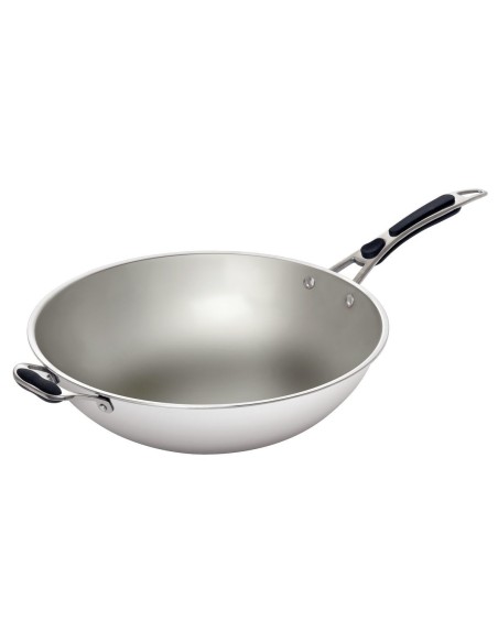 Sauteuse Wok W360R Bartscher - 6 L inox