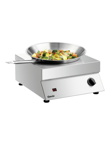Wok à induction 35/293 Bartscher - CUISSON HORIZONTALE