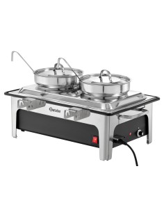 Soupière 2x4L 2200 E Bartscher - 2 récipients 4L 2