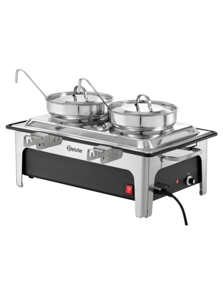 Soupière 2x4L 2200 E Bartscher - 2 récipients 4L