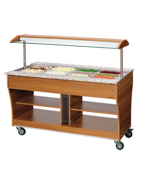 Chariot buffet chaud Bartscher 4x1/1GN - PETIT MATERIEL