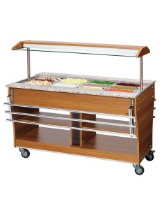 Chariot buffet chaud Bartscher 4x1/1GN - PETIT MATERIEL 2