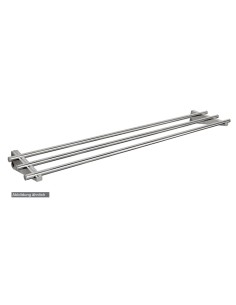 Glissière à plateaux Bartscher 6 × GN 1/1 - Acier inoxydable