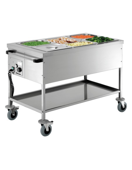 Chariot bain-marie 3 x 1/1 GN - Bartscher