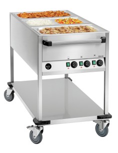 Chariot bain-marie WB3110 Bartscher - Transport et maintien 2