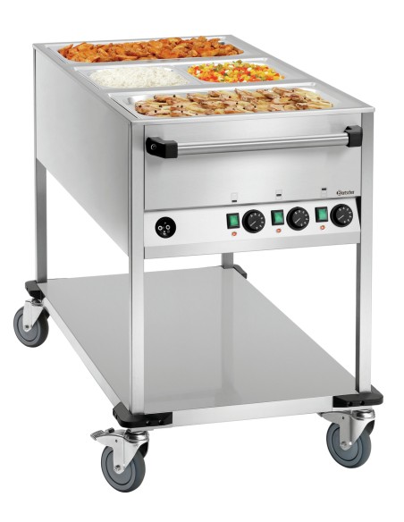 Chariot bain-marie WB3110 Bartscher - Transport et maintien