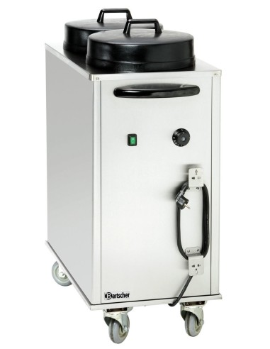 Distributeur d'assiettes chauffage électrique Bartscher