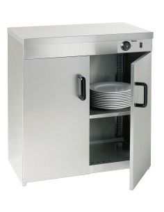 Armoire chauffante 2 portes 110-120 assiettes Bartscher