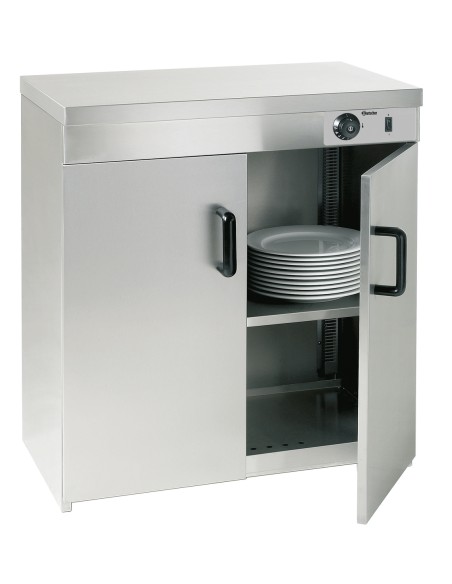 Armoire chauffante 2 portes 110-120 assiettes Bartscher