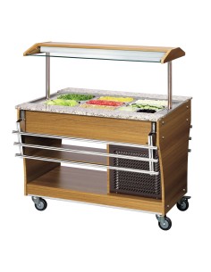 Chariot buffet froid 3x1/1 GN - Bartscher 2
