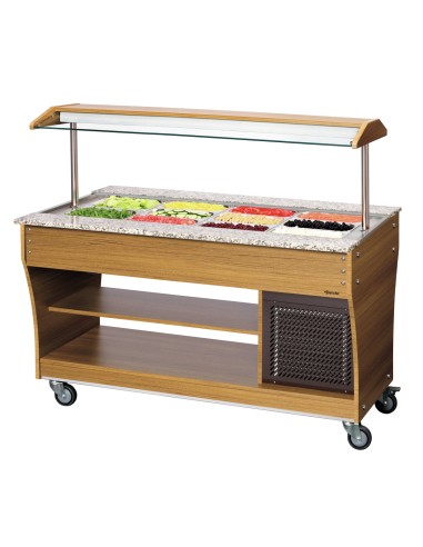 Chariot buffet froid 4x1/1 GN Bartscher