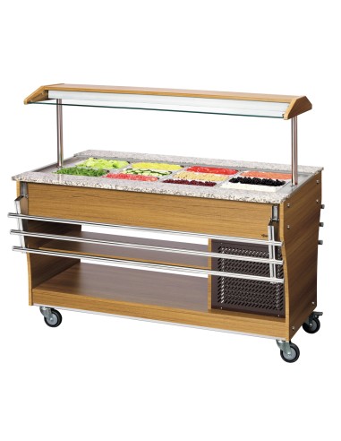 Chariot buffet froid 4x1/1 GN Bartscher