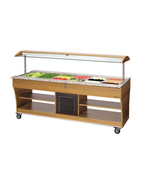 Chariot buffet froid 6x 1/1 GN Bartscher
