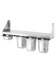Étagère épices 4x1/6GN Bartscher - Mobilier inox