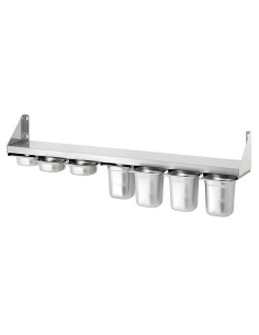Étagère épices 7x1/6GN Bartscher - Mobilier inox