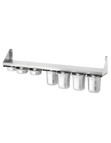Étagère épices 7x1/6GN Bartscher - Mobilier inox