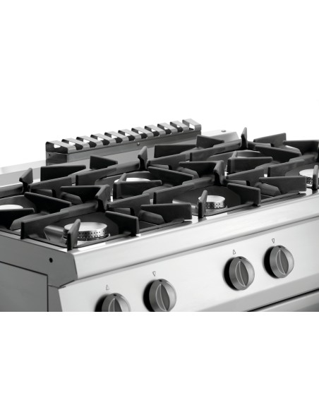 Fourneau gaz Bartscher EB11 - CUISSON HORIZONTALE